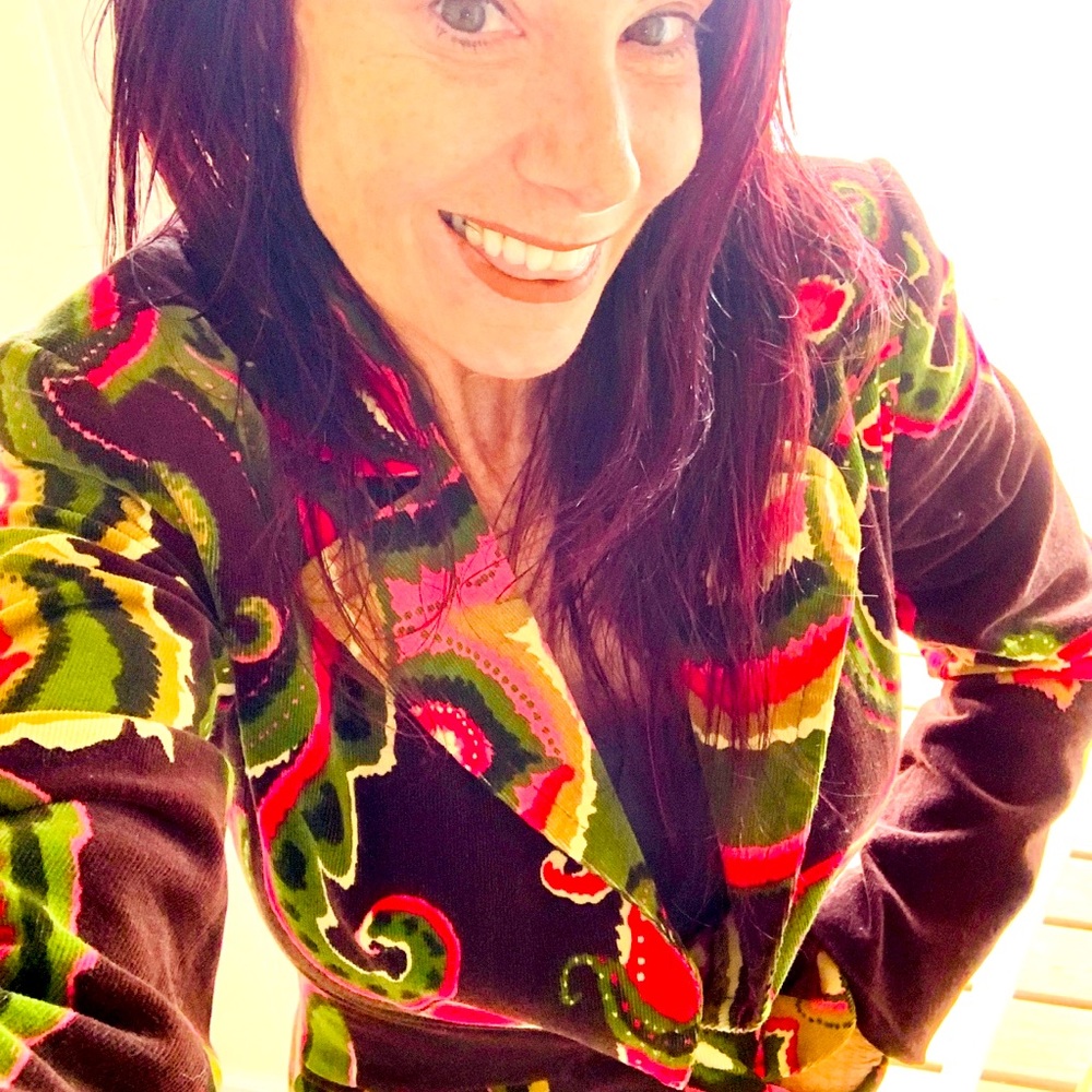 Vintage Trina Turk Funky Fun Comfy 70s Vintage Questions Plz Comment Below xoxo - Picture 4 of 6